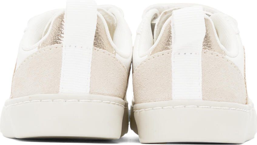 VEJA Baby White  Multicolor V-10 Sneakers