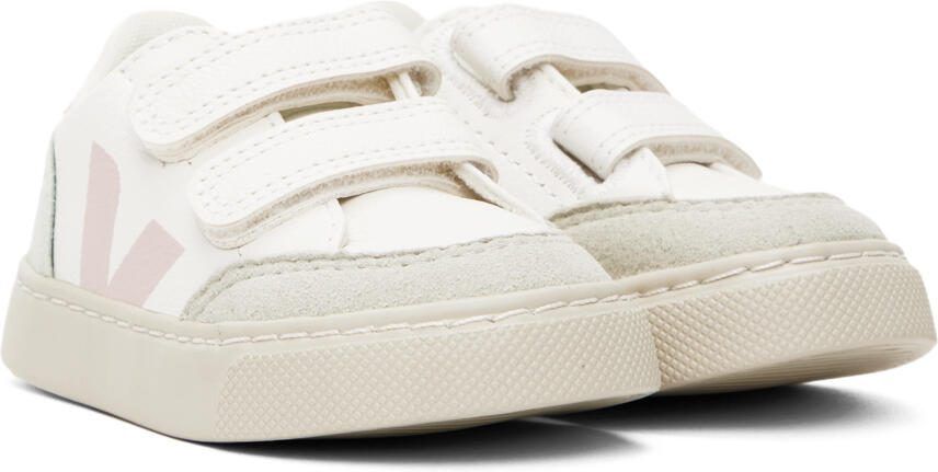 VEJA Baby White  Multicolor V-12 Sneakers - Picture 2