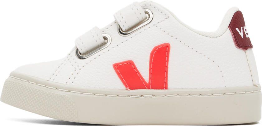 VEJA Baby White  Pink Esplar Sneakers - Picture 3