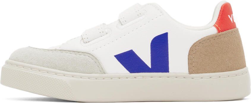 VEJA Kids White  Multicolor V-12 Sneakers - Picture 3