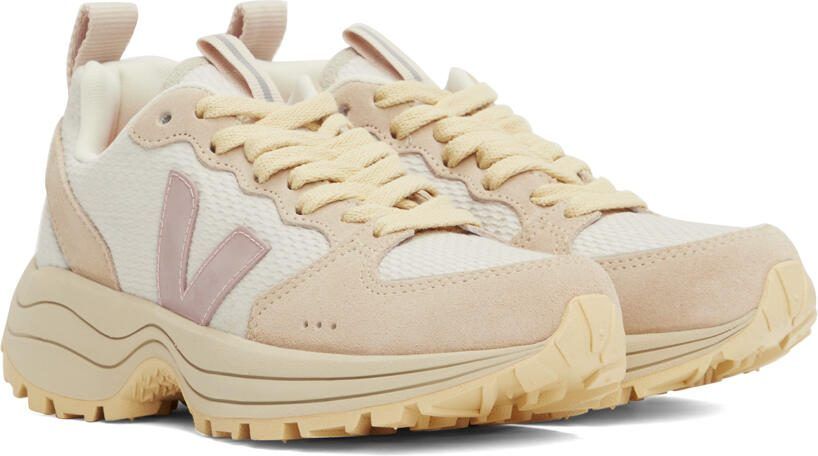 VEJA White  Beige Venturi Sneakers - Picture 3