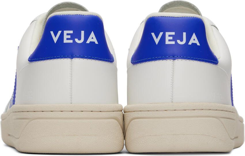 VEJA White  Blue V-12 Sneakers