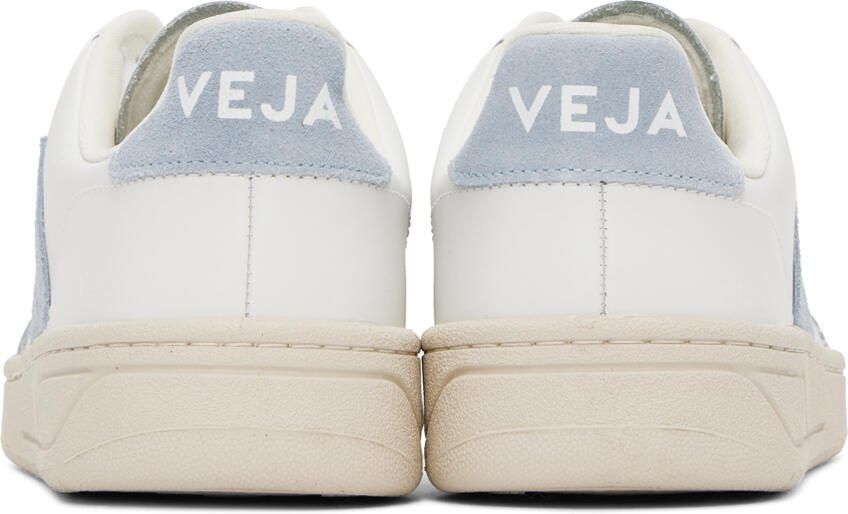 VEJA White  Blue V-12 Sneakers