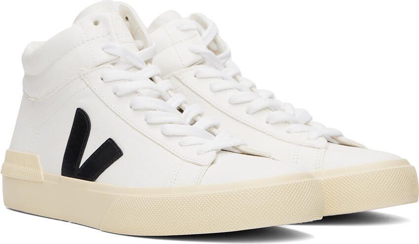 VEJA White  Black Minotaur High Sneakers - Picture 2