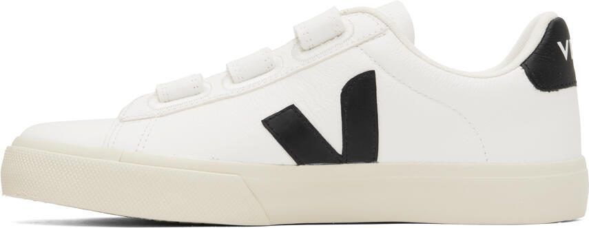 VEJA White  Black Recife Sneakers - Picture 4