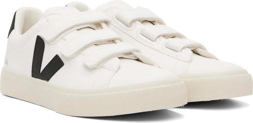 VEJA White  Black Recife Sneakers - Picture 2
