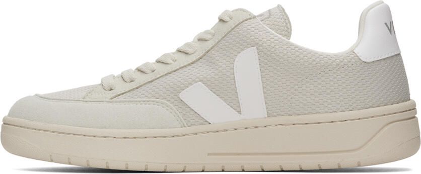 VEJA White V-12 Alveomesh Sneakers - Picture 3