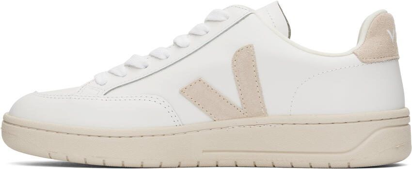 VEJA White V-12 Sneakers - Picture 3