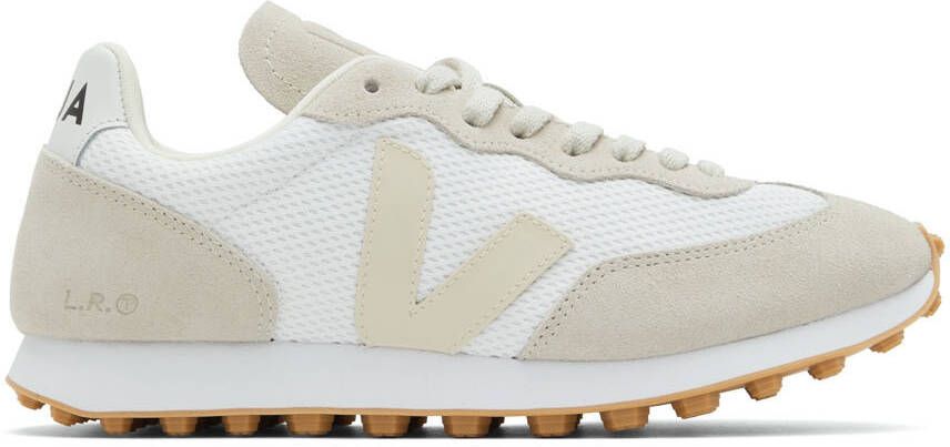 VEJA White  Beige Rio Branco Sneakers