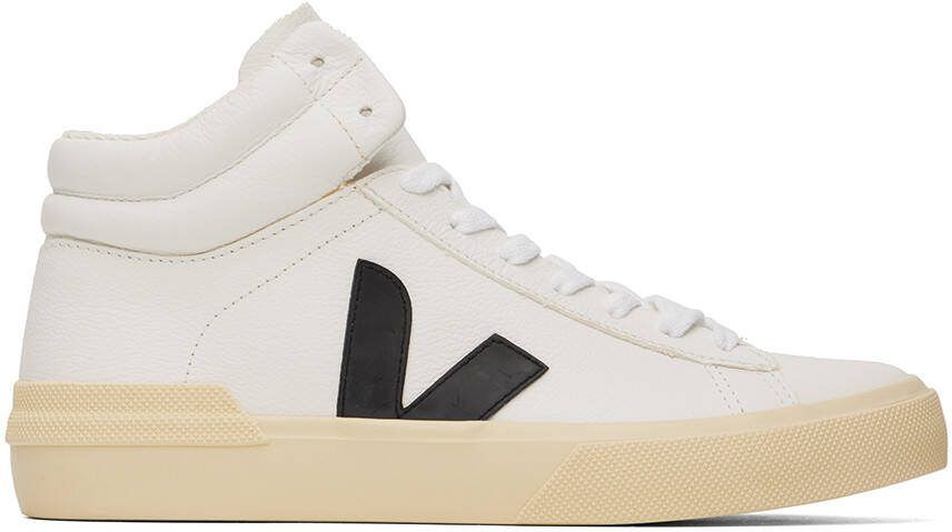 VEJA White  Black Minotaur High Sneakers - Picture 5