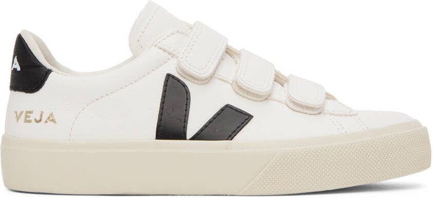 VEJA White  Black Recife Sneakers - Picture 5