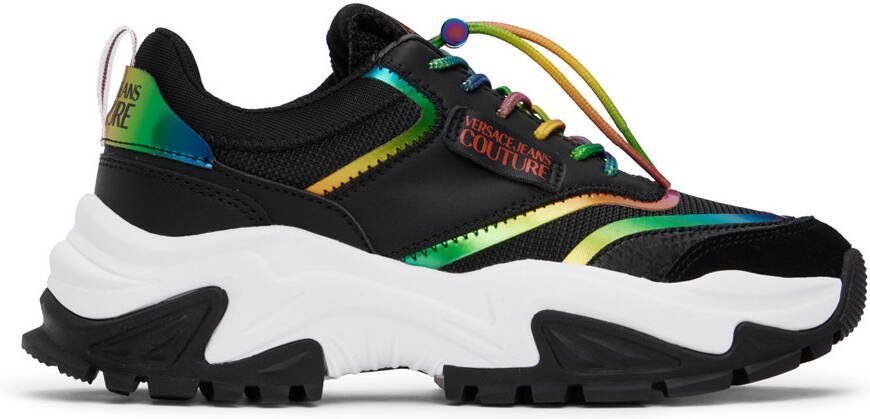 Versace Jeans Couture Black Hiker Sneakers - Picture 5