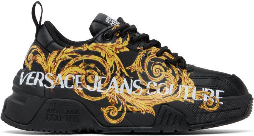 Versace Jeans Couture White  Gold Stargaze Sneakers