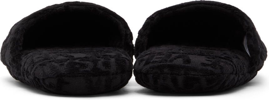 Versace Underwear Black  Gold I Love Barocco Slippers - Picture 2