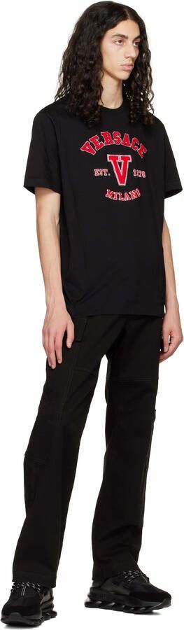 Versace Black Chain Reaction Sneakers - Picture 5