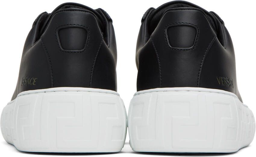 Versace Black Greca Sneakers
