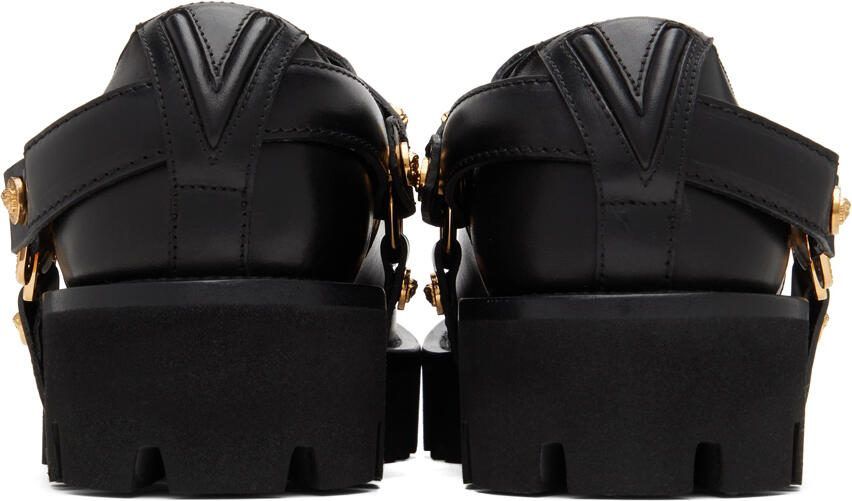 Versace Black Medusa Biggie Derbys