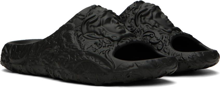 Versace Black Medusa Dimension Slides - Picture 2