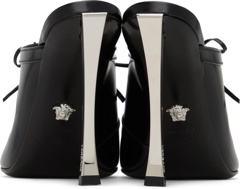 Versace Black Pin-Point Heels
