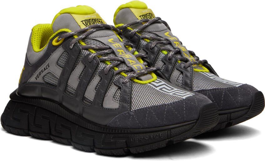 Versace Gray Trigreca Sneakers - Picture 2