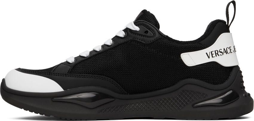 Versace Jeans Couture Black  White Levion Sneakers - Picture 3