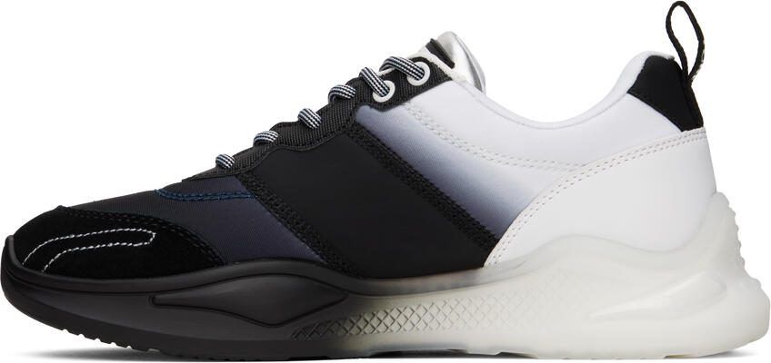 Versace Jeans Couture Black  White Levion Sneakers - Picture 3