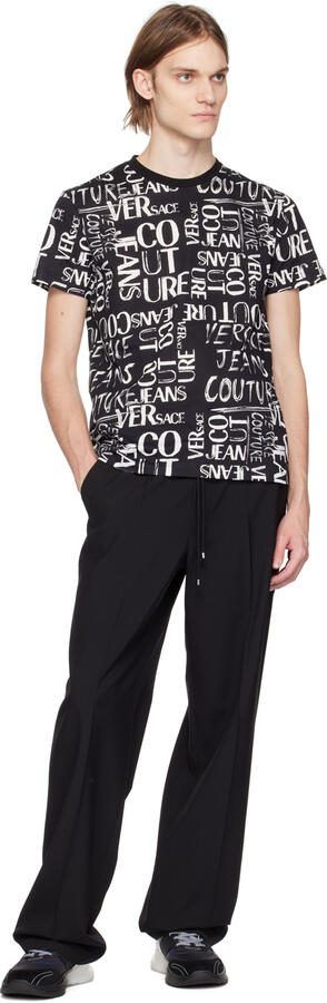 Versace Jeans Couture Black  White Levion Sneakers - Picture 4