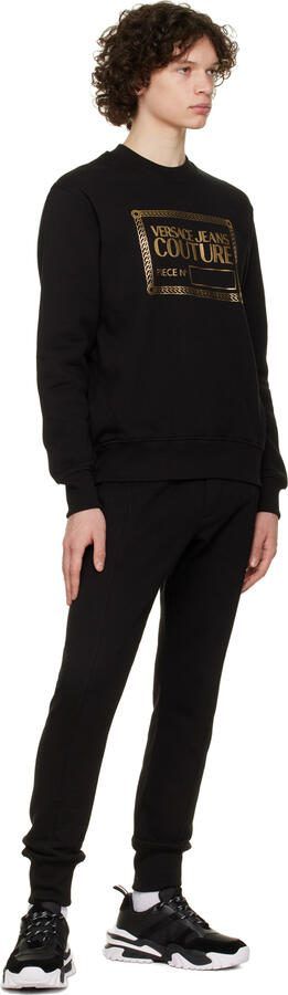 Versace Jeans Couture Black  White New Trail Trek Sneakers - Picture 4