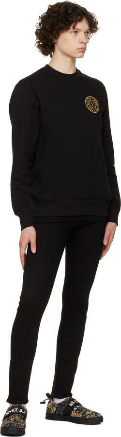 Versace Jeans Couture Black Court 88 Sneakers - Picture 5