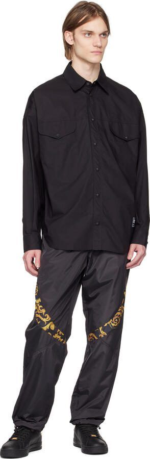 Versace Jeans Couture Black Court 88 V-Emblem Sneakers - Picture 4