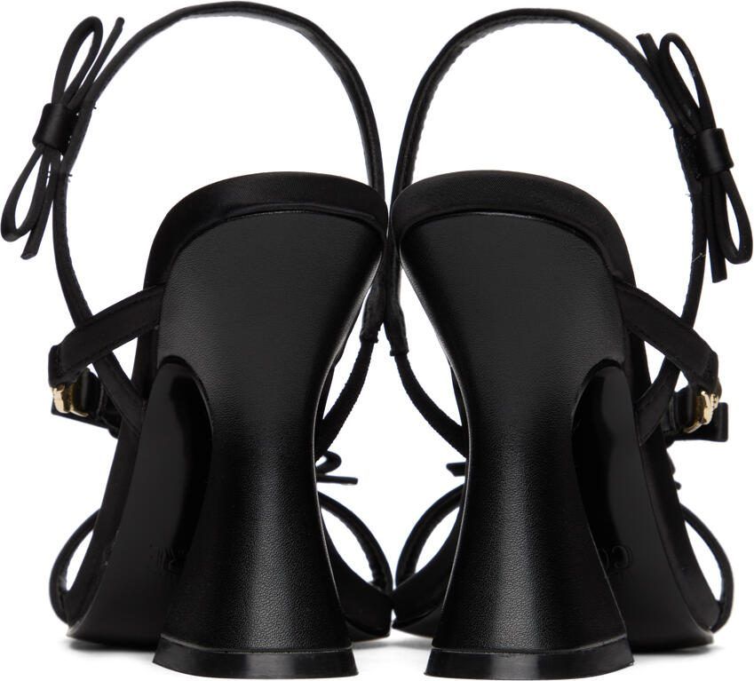 Versace Jeans Couture Black Kirsten Heeled Sandals