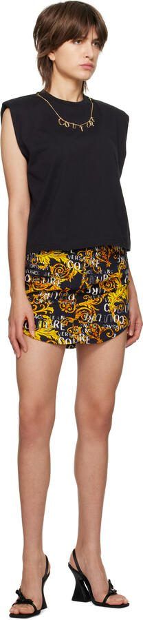 Versace Jeans Couture Black Kirsten Heeled Sandals - Picture 4