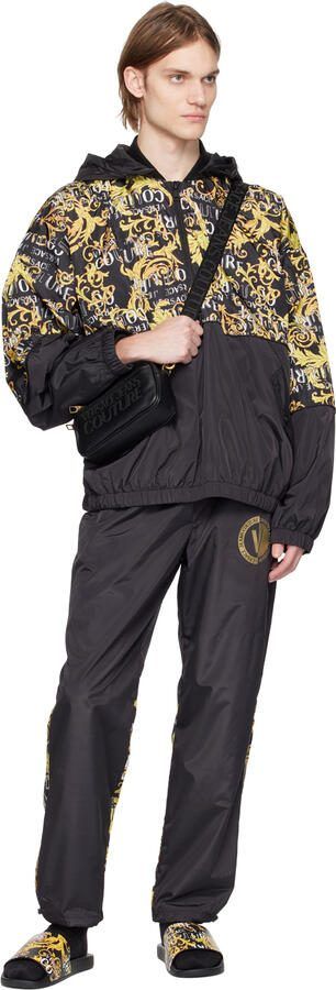 Versace Jeans Couture Black Logo Couture Slides - Picture 3
