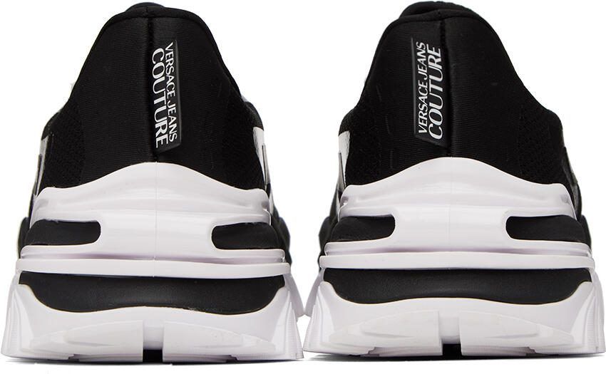 Versace Jeans Couture Black New Trail Trek Sneakers