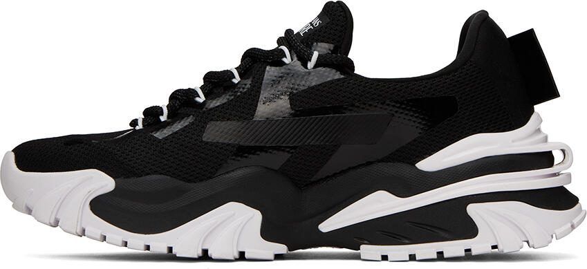 Versace Jeans Couture Black New Trail Trek Sneakers - Picture 3