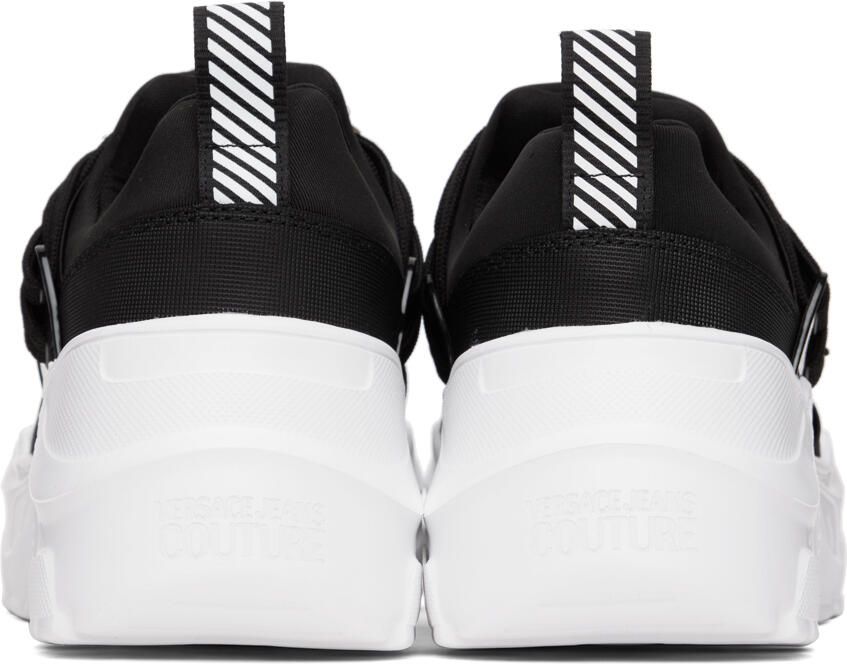 Versace Jeans Couture Black Speedtrack Sneakers
