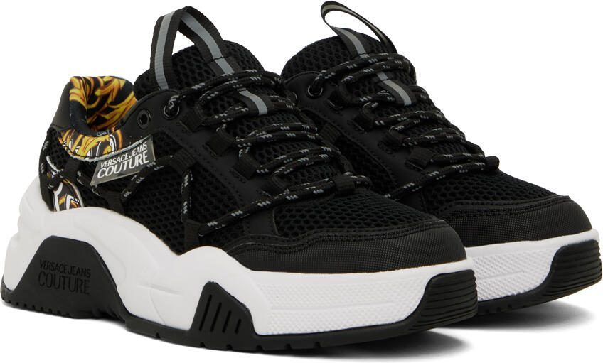 Versace Jeans Couture Black Stargaze Sneakers - Picture 2