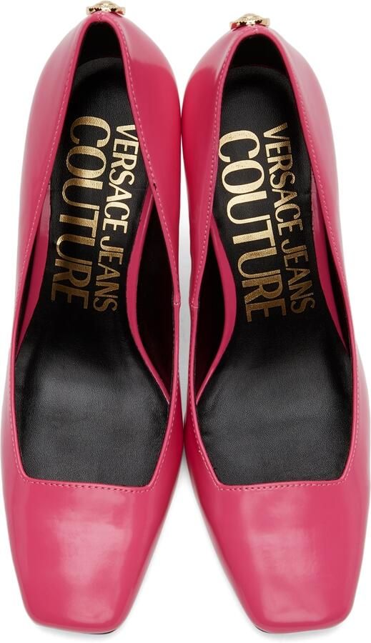 Versace Jeans Couture Pink Thelma Heels - Picture 4