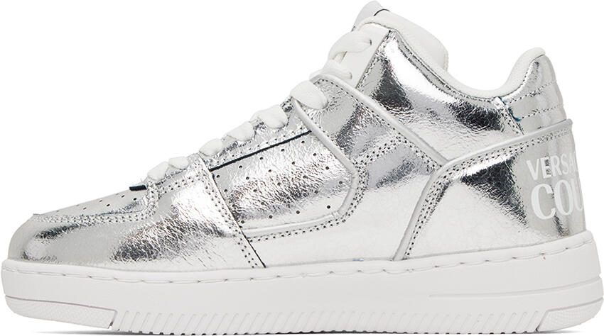 Versace Jeans Couture Silver Meyssa Sneakers - Picture 3