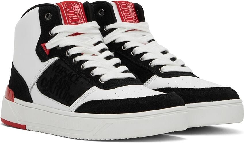Versace Jeans Couture White  Black Starlight Sneakers - Picture 2