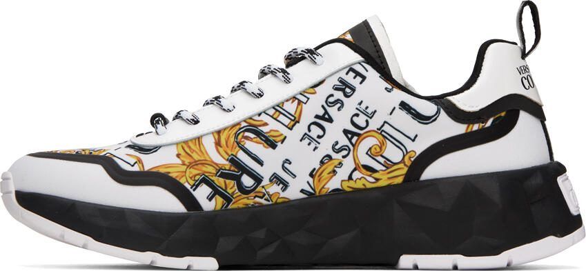 Versace Jeans Couture White Atom Sneakers - Picture 3