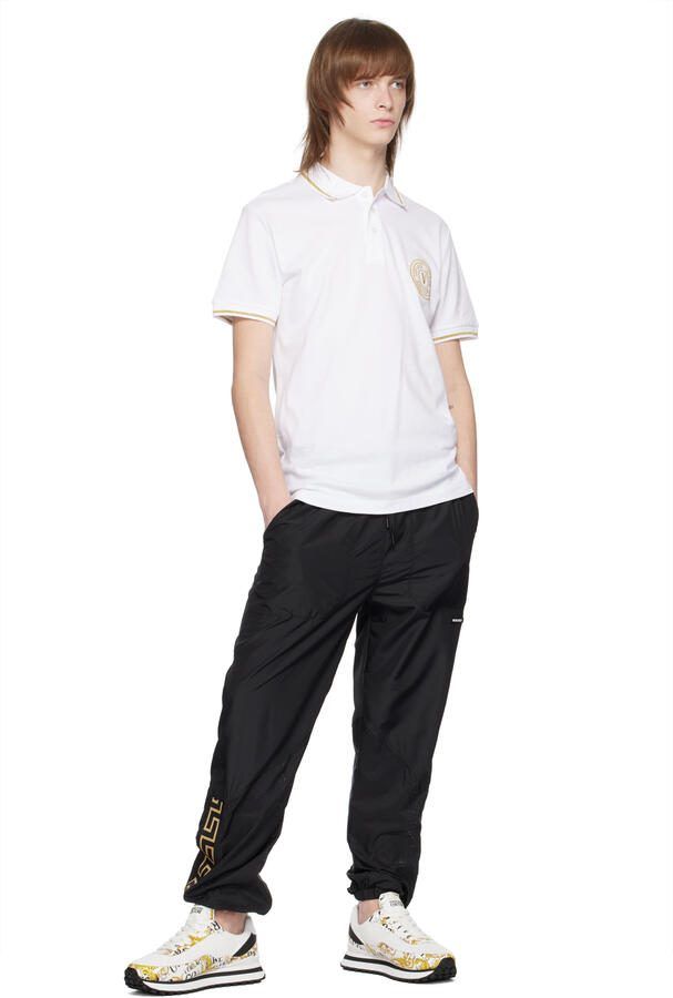 Versace Jeans Couture White Fondo Spyke Sneakers