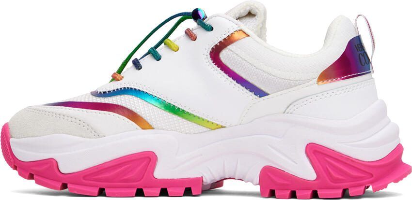 Versace Jeans Couture White Hiker Sneakers - Picture 3