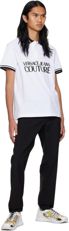 Versace Jeans Couture White Levion Sneakers - Picture 4