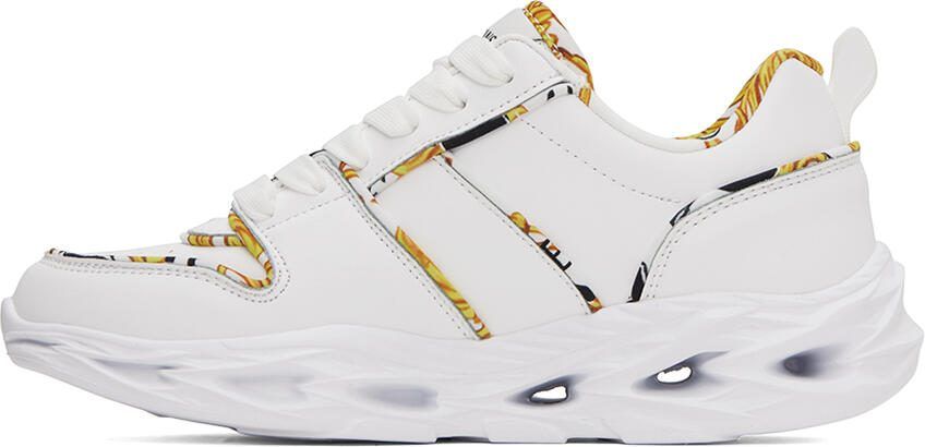 Versace Jeans Couture White Okinawa Sneakers - Picture 3