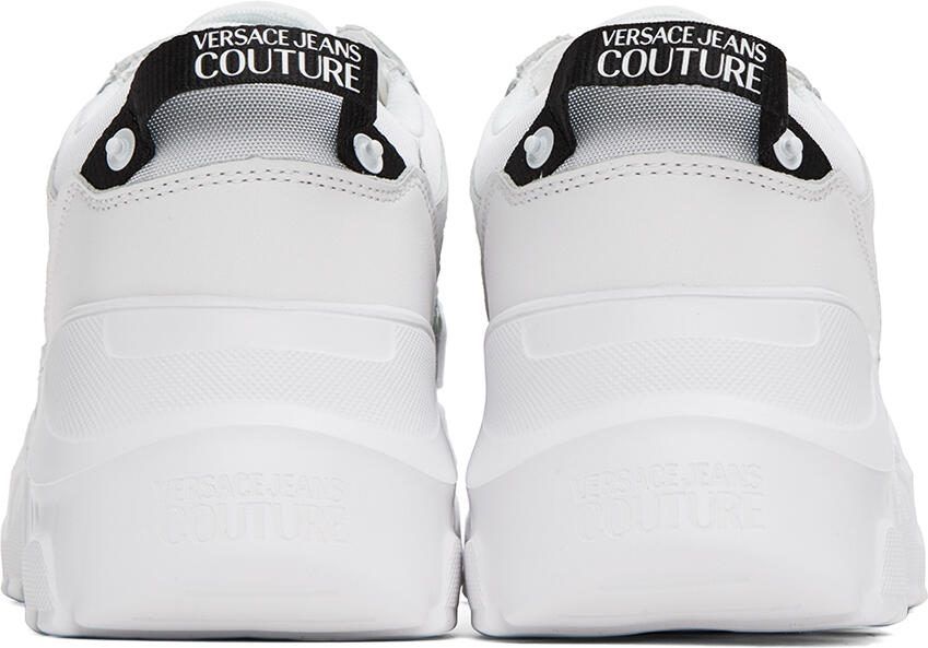 Versace Jeans Couture White Speedtrack Sneakers