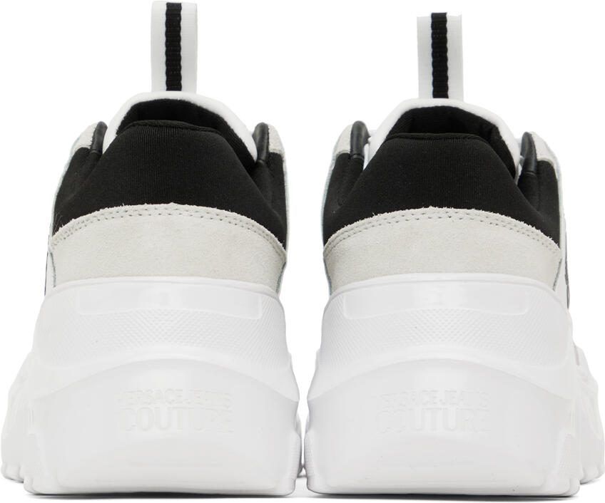 Versace Jeans Couture White Speedtrack Sneakers