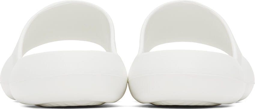 Versace Jeans Couture White Tago Slides