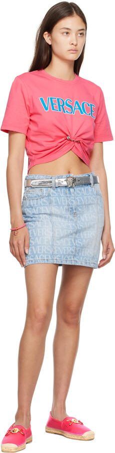 Versace Pink Medusa Espadrilles - Picture 3
