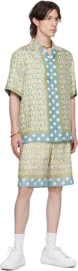 Versace White  Silver Greca Sneakers - Picture 4